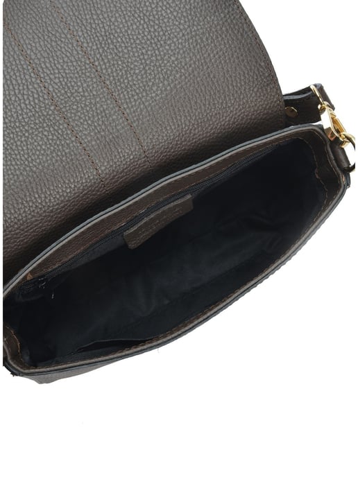 Anna Luchini Kastanienbraun Rindsledertasche - Image 4