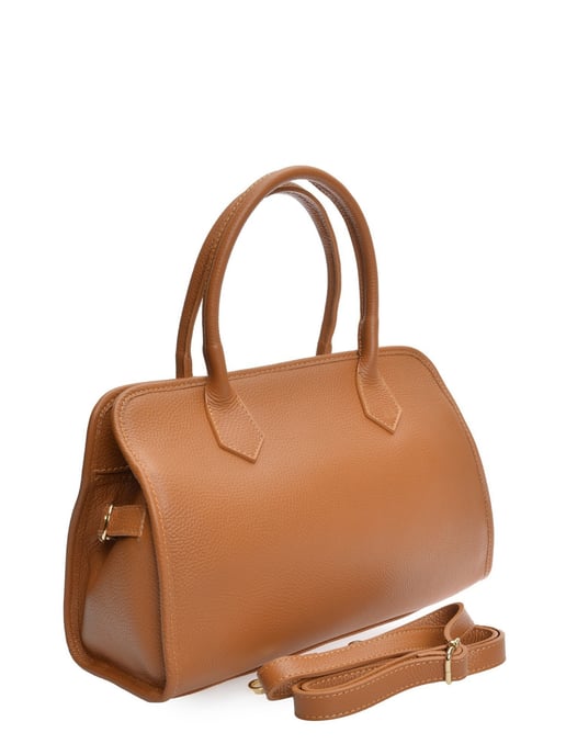 Anna Luchini Braun Rindsledertasche - Image 2