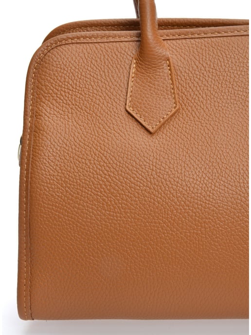 Anna Luchini Braun Rindsledertasche - Image 3