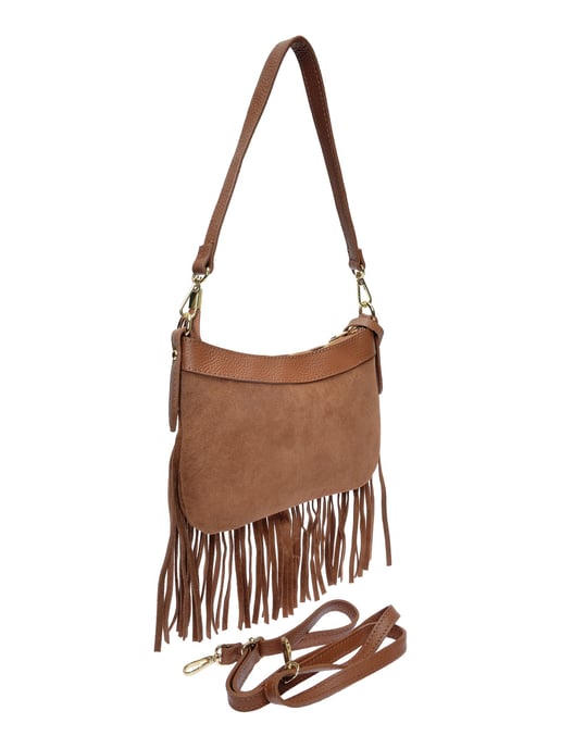 Anna Luchini Braun Rindsledertasche - Image 2