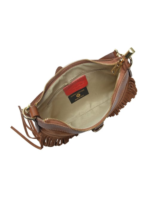 Anna Luchini Braun Rindsledertasche - Image 4