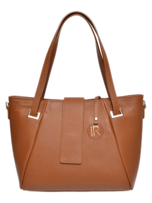 Isabella Rhea Braun Rindsledertasche - Image 1
