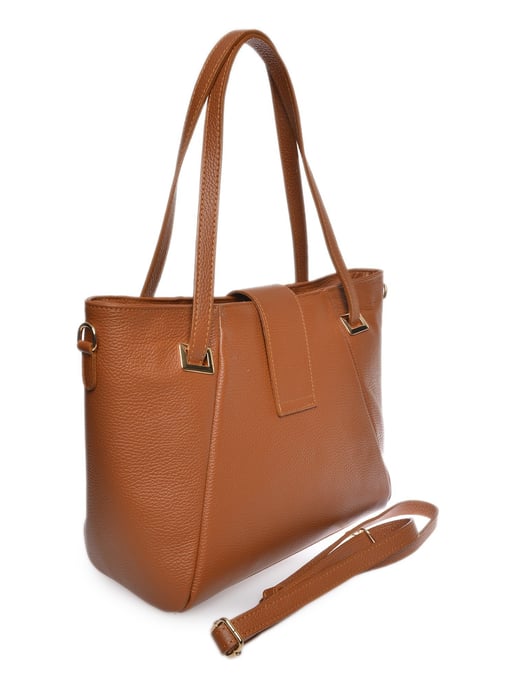 Isabella Rhea Braun Rindsledertasche - Image 2
