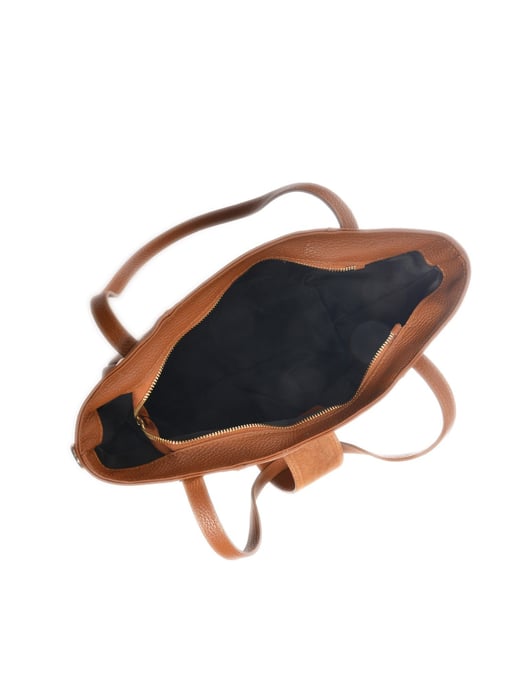 Isabella Rhea Braun Rindsledertasche - Image 4