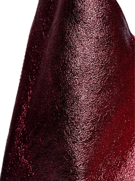 Luisa Vannini Rot Rindsledertasche - Image 3