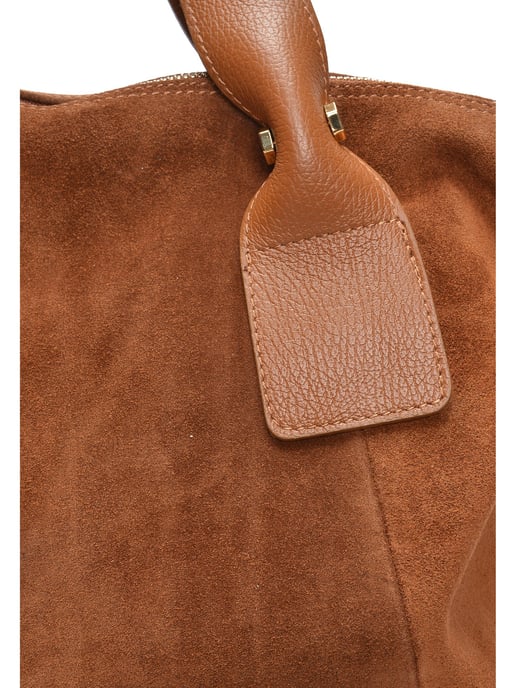 Anna Luchini Braun Rindsledertasche - Image 3
