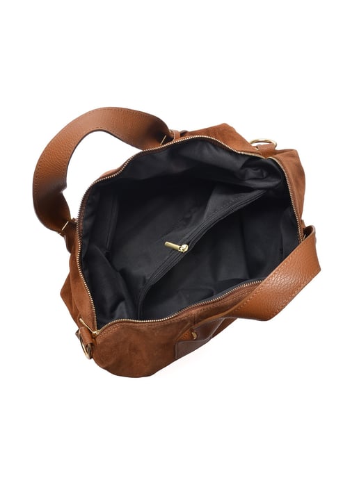 Anna Luchini Braun Rindsledertasche - Image 4