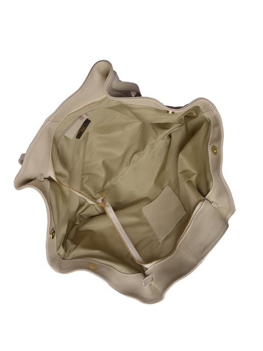 Roberta M Beige Rindsledertasche - Image 4