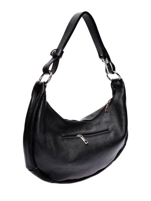 Anna Luchini Schwarz Rindsledertasche - Image 2