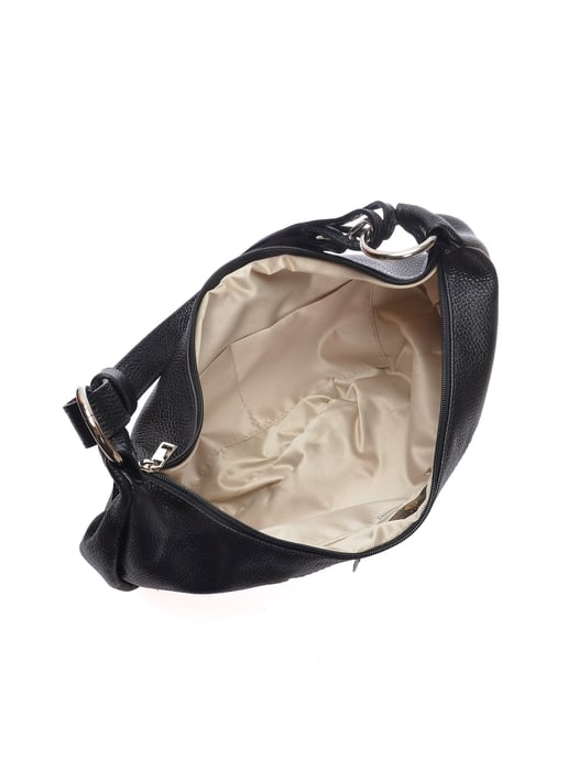Anna Luchini Schwarz Rindsledertasche - Image 4