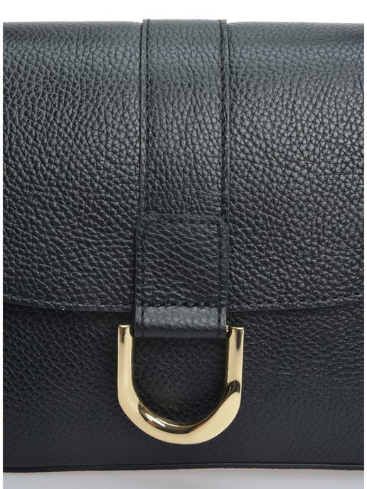 Anna Luchini Schwarz Rindsledertasche - Image 3