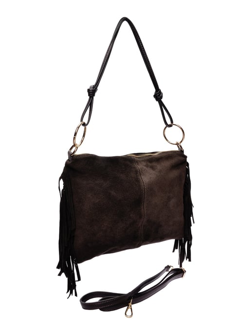Isabella Rhea Kastanienbraun Rindsledertasche - Image 2