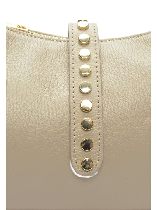 Anna Luchini Beige Rindsledertasche - Image 3