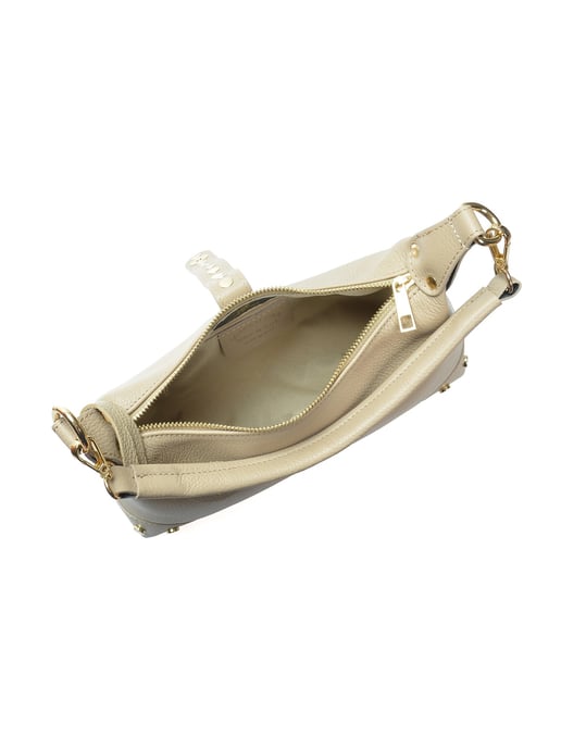 Anna Luchini Beige Rindsledertasche - Image 4