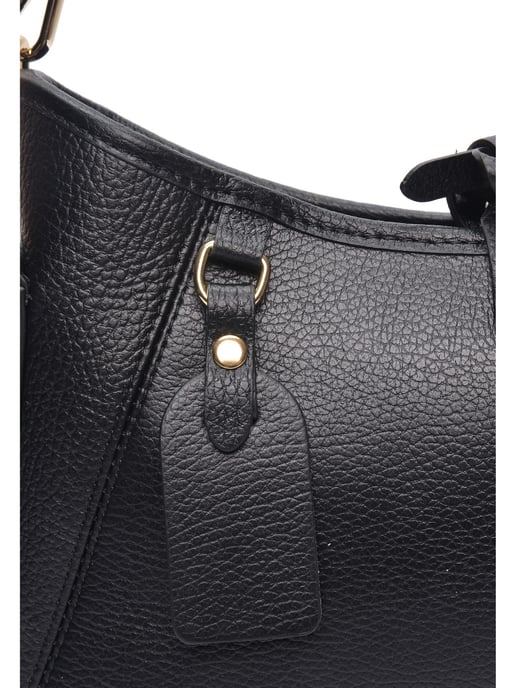 Anna Luchini Schwarz Rindsledertasche - Image 3