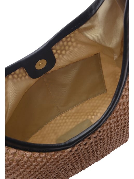 Luisa Vannini Schwarz Rindsledertasche - Image 4