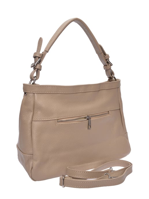 Roberta M Beige Rindsledertasche - Image 2