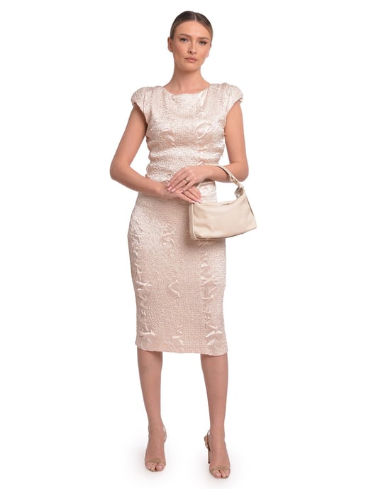 Roberta M Beige Rindsledertasche - Image 5