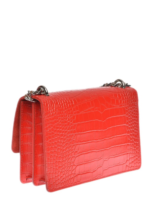 Luisa Vannini Rot Rindsledertasche - Image 2