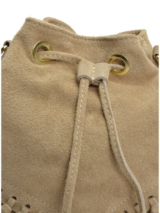 Roberta M Beige Rindsledertasche - Image 3