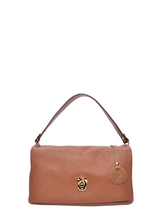 Isabella Rhea Braun Rindsledertasche - Image 1