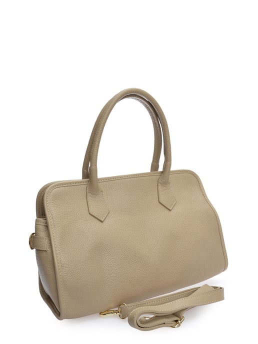 Anna Luchini Beige Rindsledertasche - Image 2