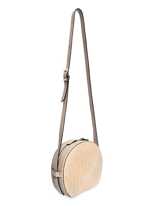 Roberta M Beige Rindsledertasche - Image 2
