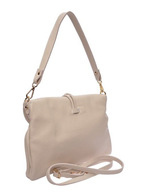 Anna Luchini Beige Rindsledertasche - Image 2