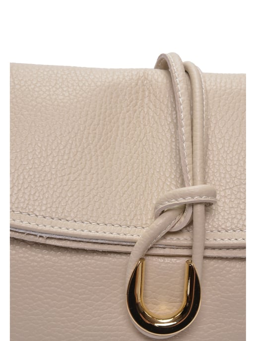 Anna Luchini Beige Rindsledertasche - Image 3