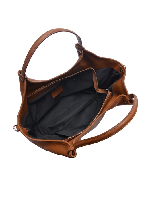 Isabella Rhea Braun Rindsledertasche - Image 4
