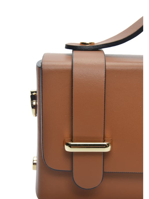 Isabella Rhea Braun Rindsledertasche - Image 3