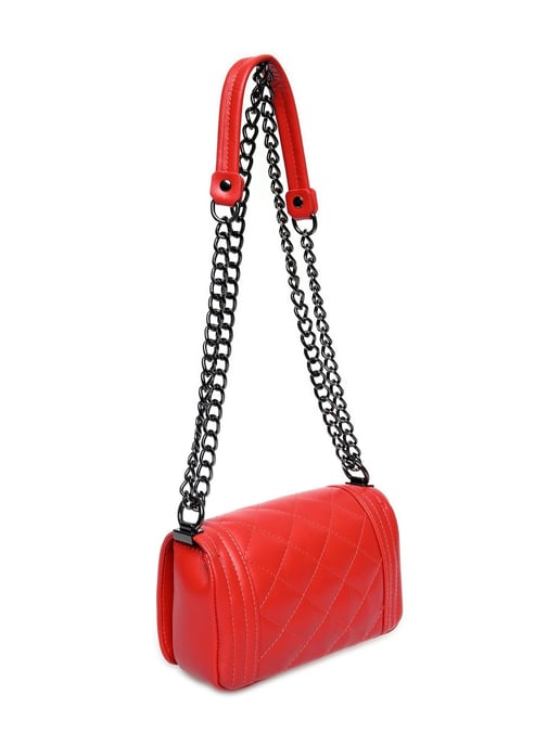 Isabella Rhea Rot Rindsledertasche - Image 2