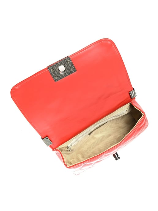 Isabella Rhea Rot Rindsledertasche - Image 4