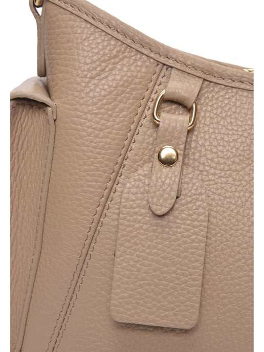 Anna Luchini Beige Rindsledertasche - Image 3