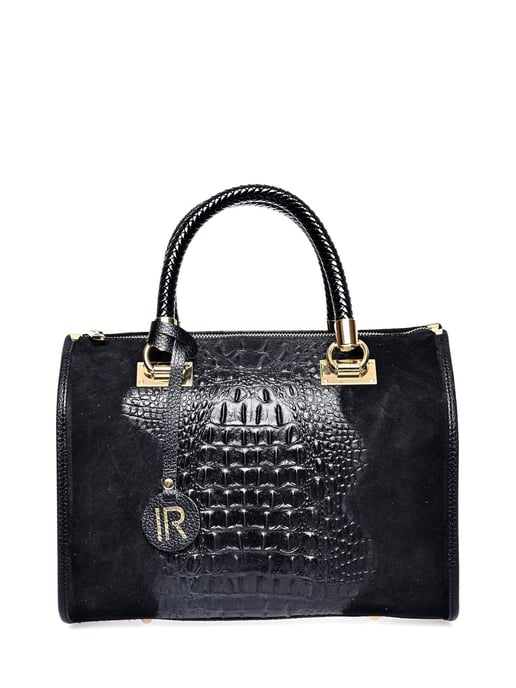 Isabella Rhea Schwarz Rindsledertasche - Image 1