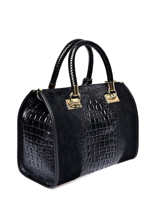 Isabella Rhea Schwarz Rindsledertasche - Image 2