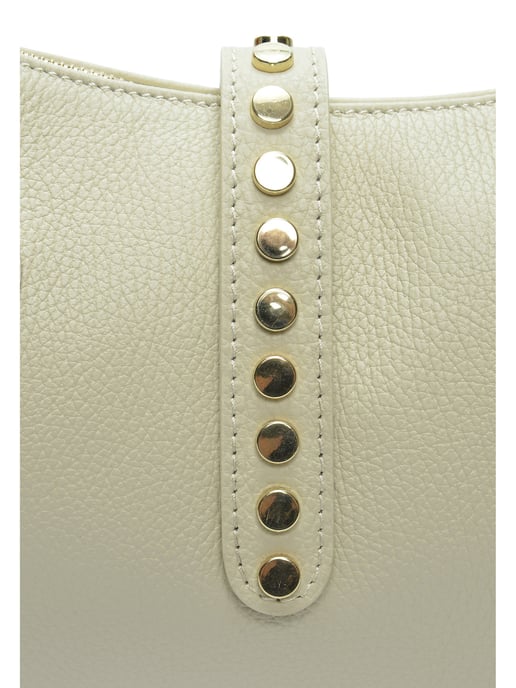 Anna Luchini Beige Rindsledertasche - Image 3