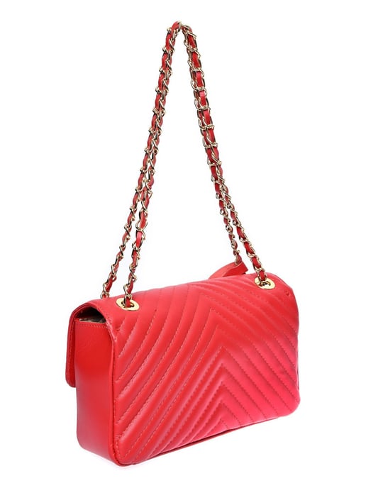 Roberta M Rot Rindsledertasche - Image 2