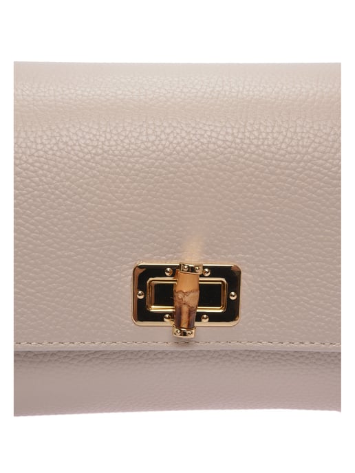 Roberta M Beige Rindsledertasche - Image 3