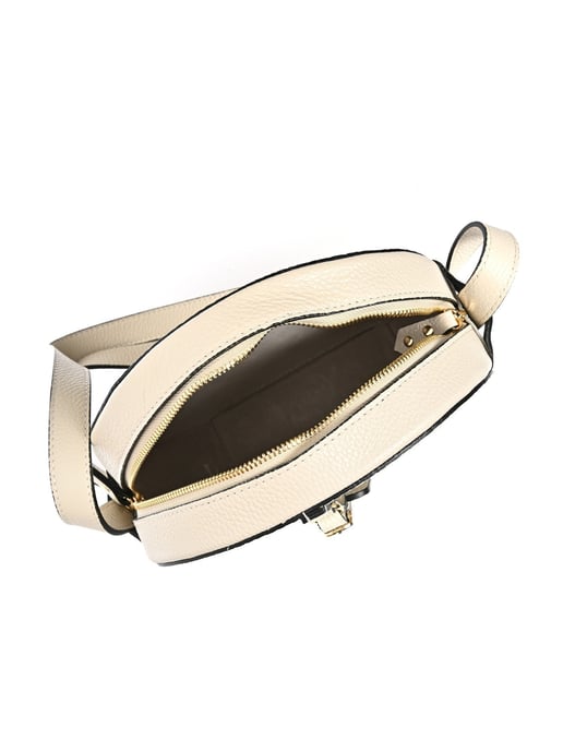 Roberta M Beige Rindsledertasche - Image 4