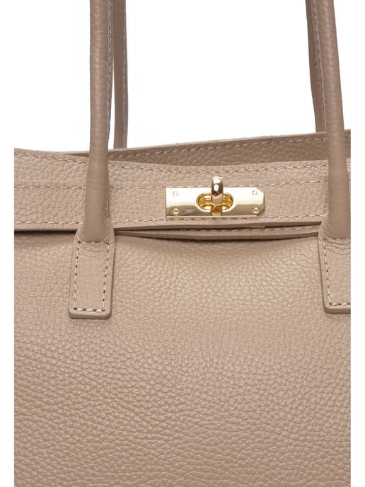 Isabella Rhea Beige Rindsledertasche - Image 3