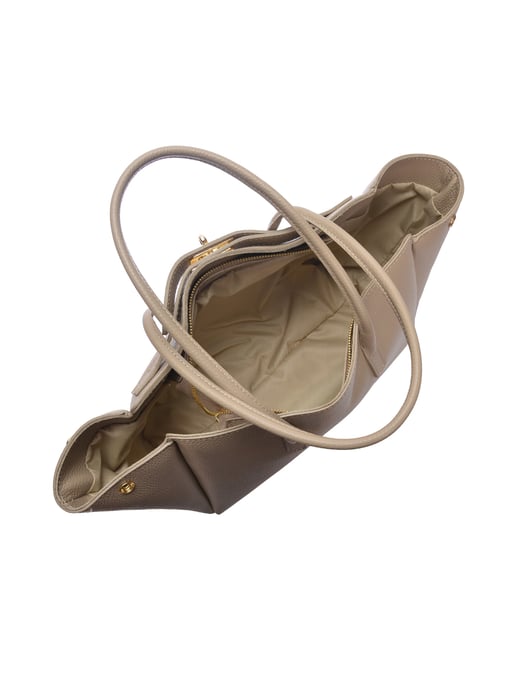 Isabella Rhea Beige Rindsledertasche - Image 4