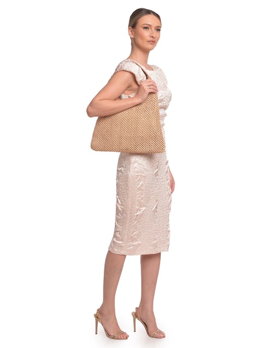 Luisa Vannini Braun Rindsledertasche - Image 5