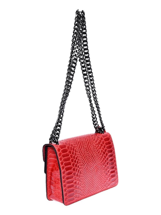 Roberta M Rot Rindsledertasche - Image 2