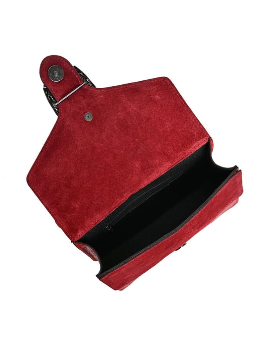 Roberta M Rot Rindsledertasche - Image 4