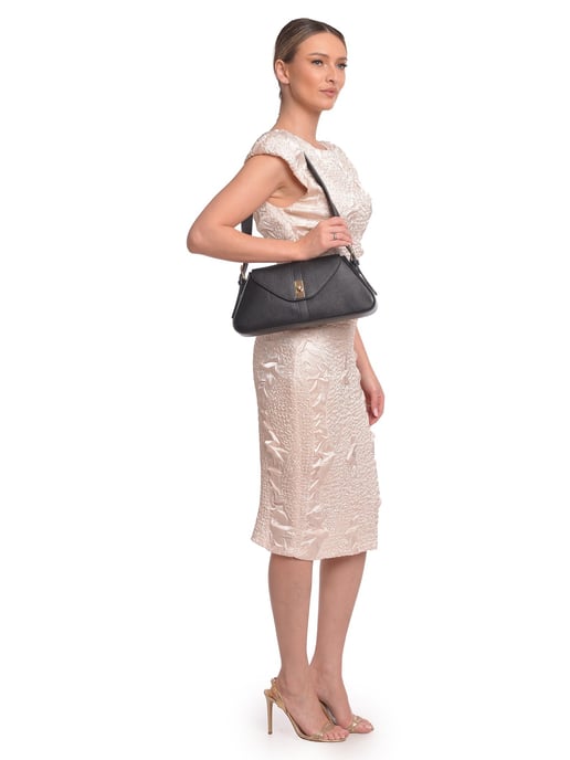 Roberta M Schwarz Rindsledertasche - Image 5