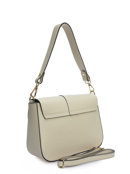 Anna Luchini Beige Rindsledertasche - Image 2