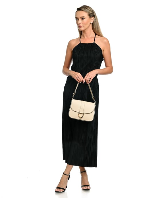 Anna Luchini Beige Rindsledertasche - Image 5