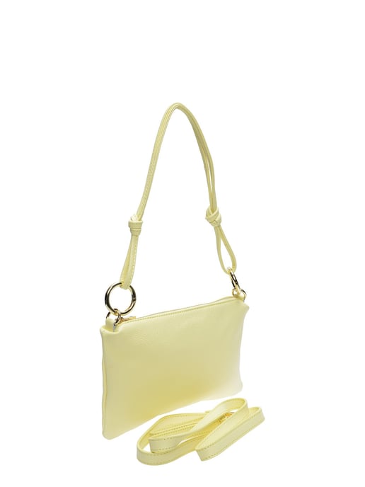 Anna Luchini Gelb Rindsledertasche - Image 2