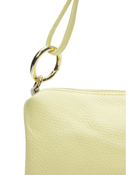 Anna Luchini Gelb Rindsledertasche - Image 3